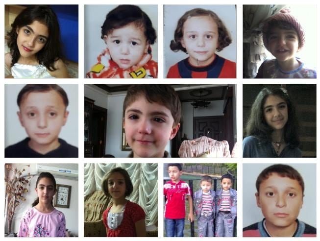 default-453 Photos of young children in a collage.