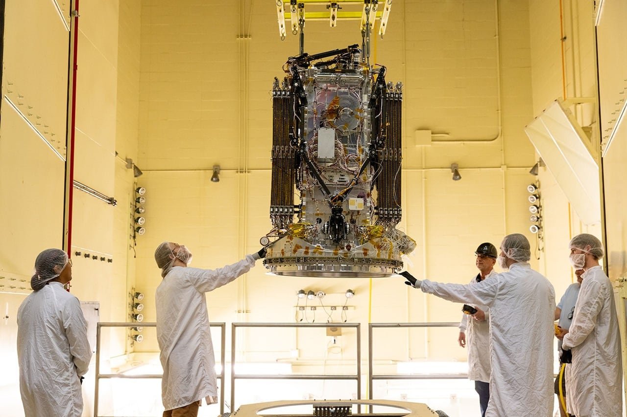 Engineers from Katalyst Space Technologies in Flagstaff, Ariz., working on the LINK robotic servicing spacecraft.